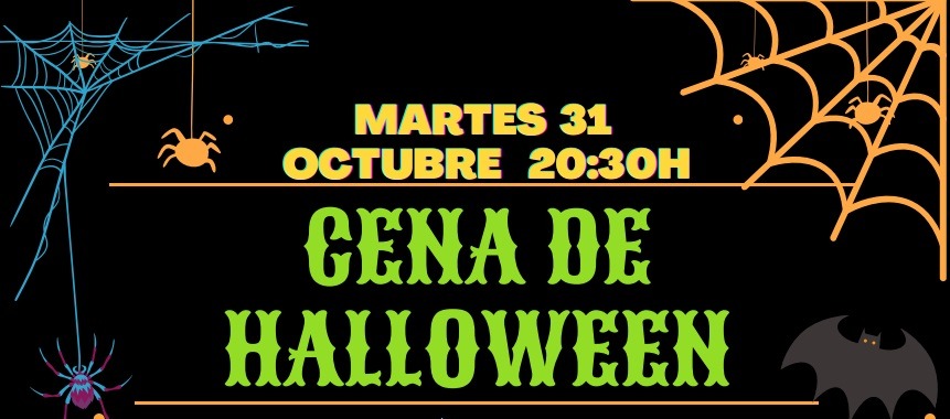 Reserva Tu Mesa Para La Cena Y Fiesta De Disfraces De Halloween De Este