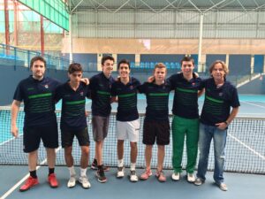 Equipo cadete masculino tenis Yellow Cup 2015